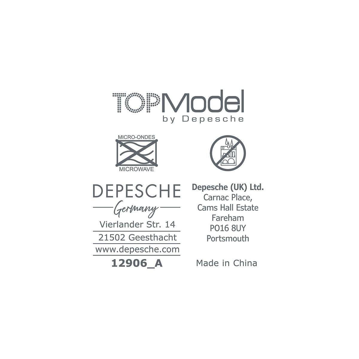 Depesche TOPModel Becher WILD, 300 ml