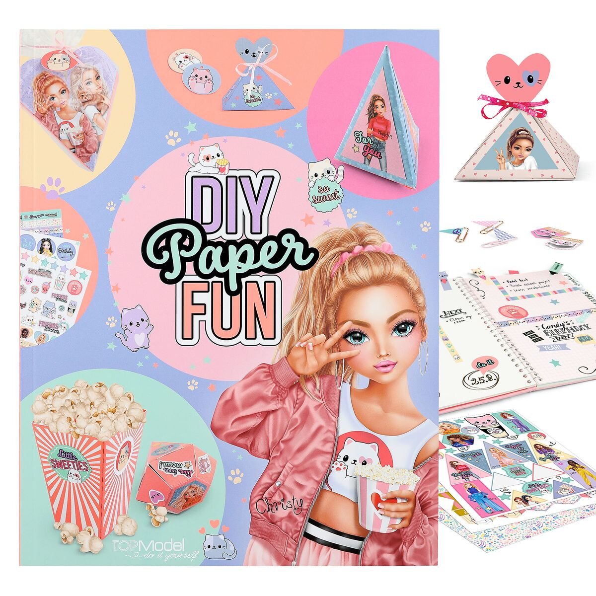Depesche TOPModel DIY Paper Fun Book CUTIE STAR
