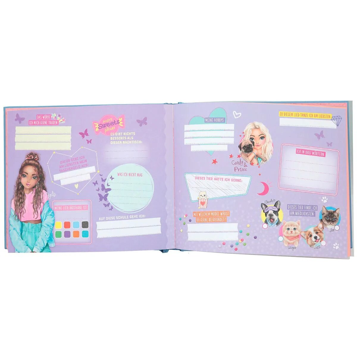 Depesche TOPModel Freundebuch Motiv 2 CUTIE STAR