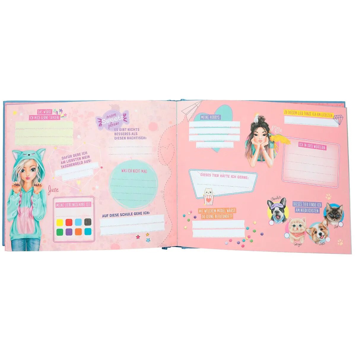 Depesche TOPModel Freundebuch Motiv 2 CUTIE STAR