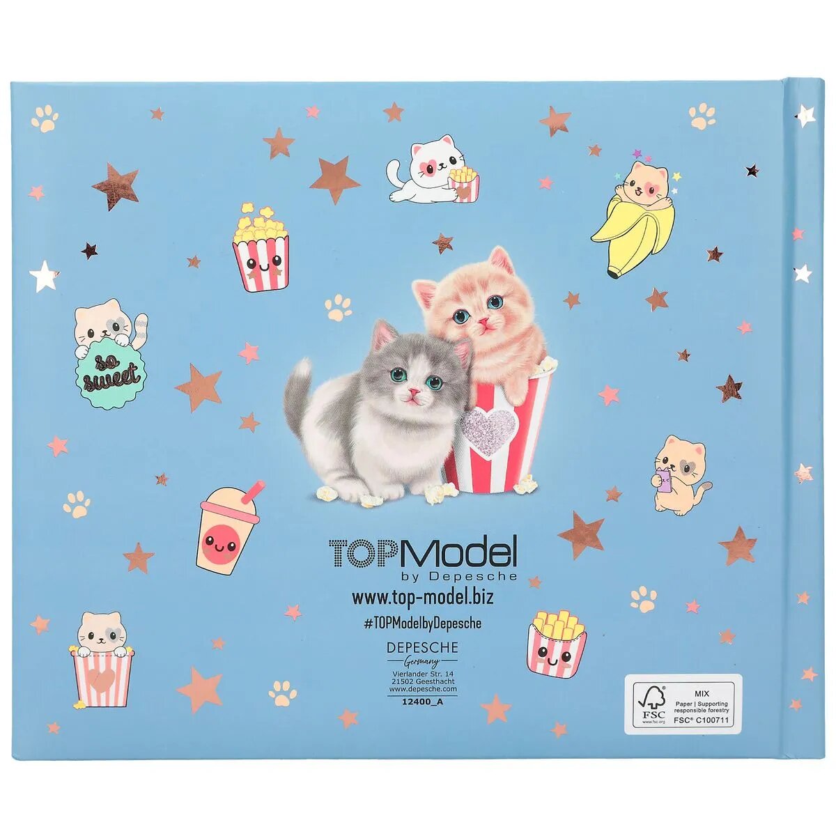 Depesche TOPModel Freundebuch Motiv 2 CUTIE STAR