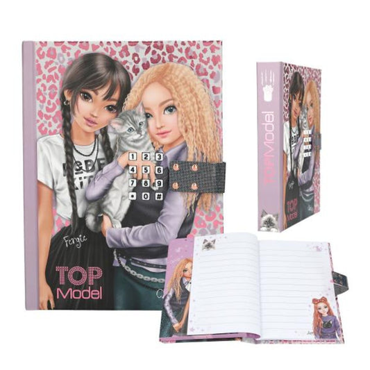 Depesche TOPModel Geheimcode Tagebuch mit Sound REBEL KITTY