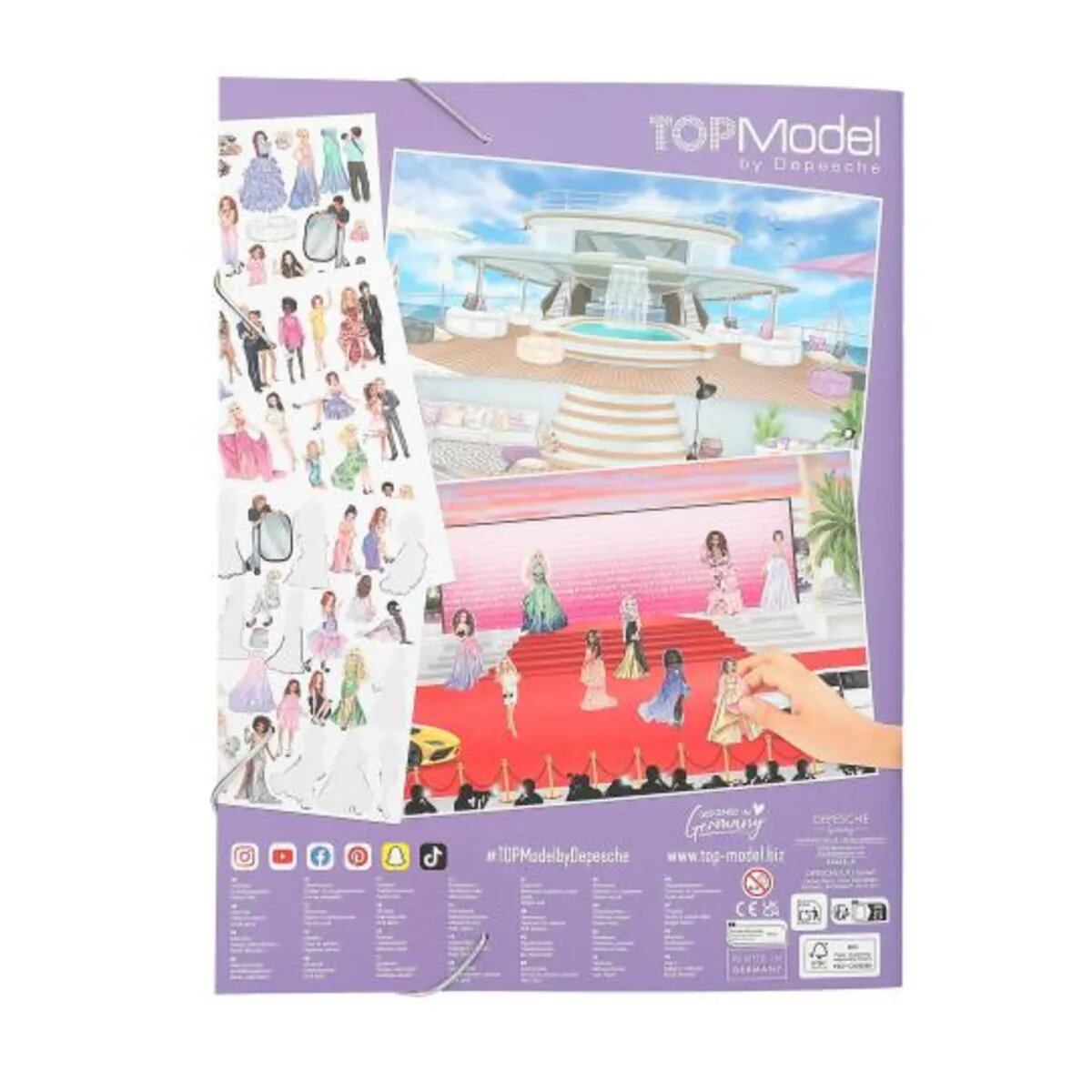 Depesche TOPModel Glamour Stickerworld