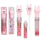 Depesche TOPModel Lipgloss Hase BEAUTY and ME, 1 Stück, 3-fach sortiert