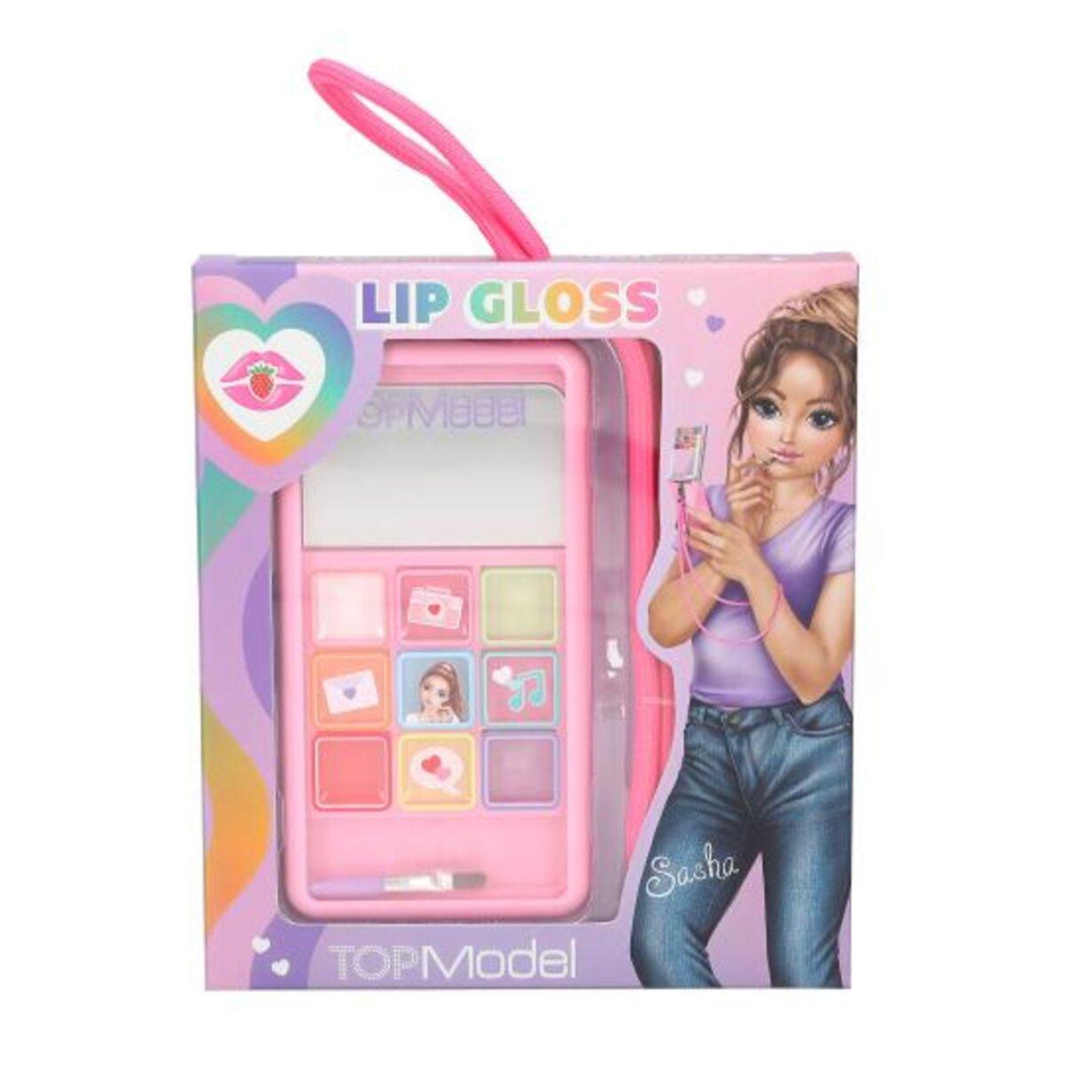 Depesche TOPModel Lipgloss Smartphone zum Umhängen BEAUTY and ME