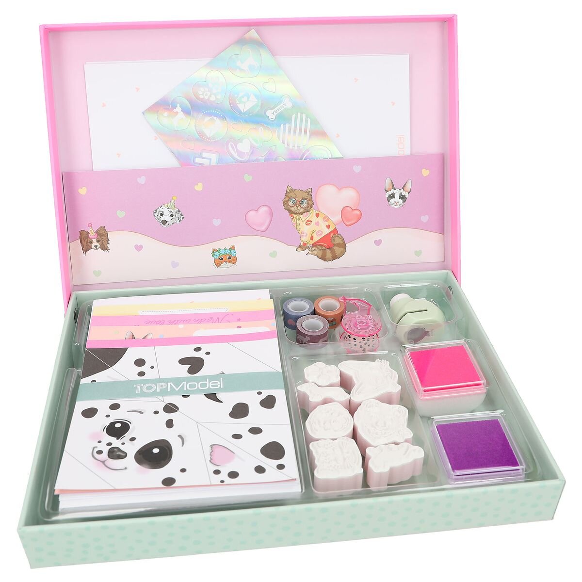 Depesche TOPModel Love Letterset KITTY and DOGGY