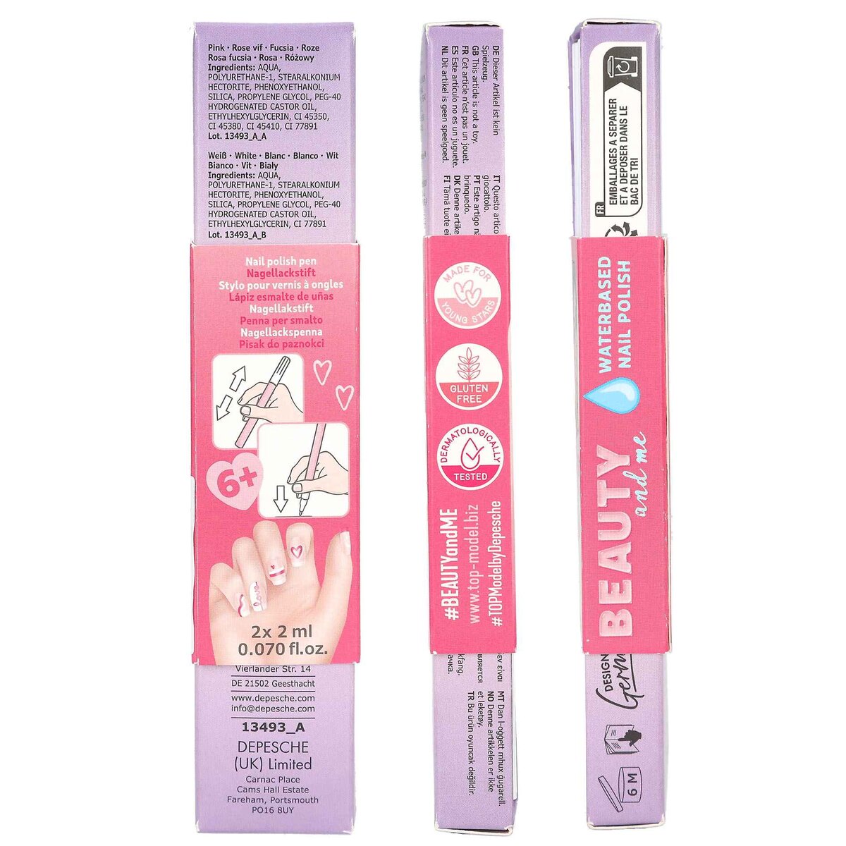 Depesche TOPModel Nagellackstifte Set