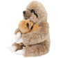 Depesche TOPModel Plüsch Faultier Mama mit Baby, 21 cm