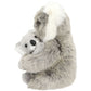 Depesche TOPModel Plüsch Koala Mama mit Baby WILD, 21 cm