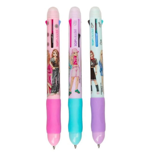 Depesche TOPModel Radierbarer Gelstift, 1 Stück, 4-fach sortiert