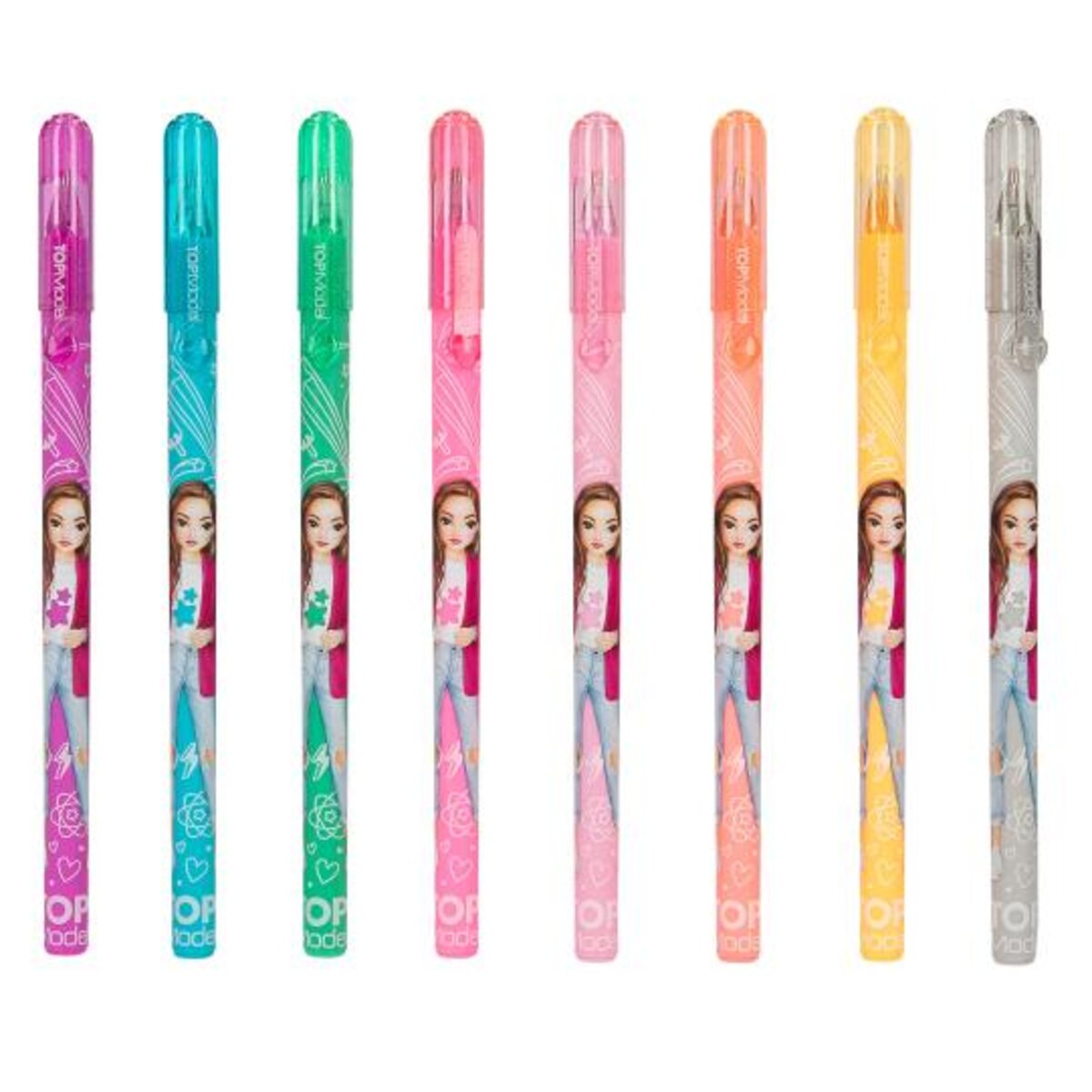 Depesche TOPModel Rainbow Glitter Gel Set