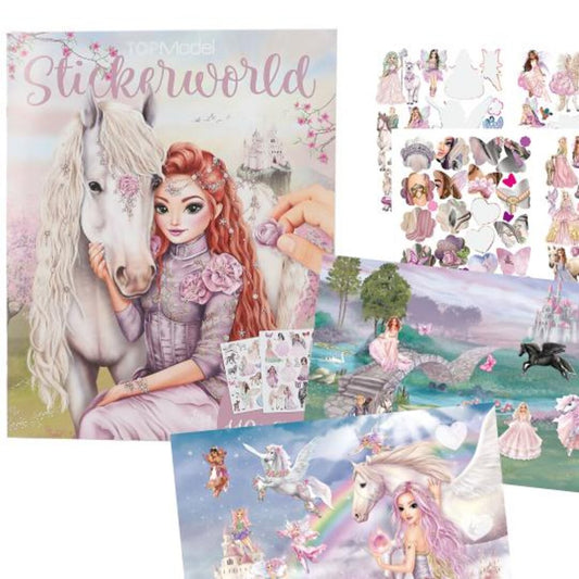 Depesche TOPModel Stickerworld VIVA VIOLET