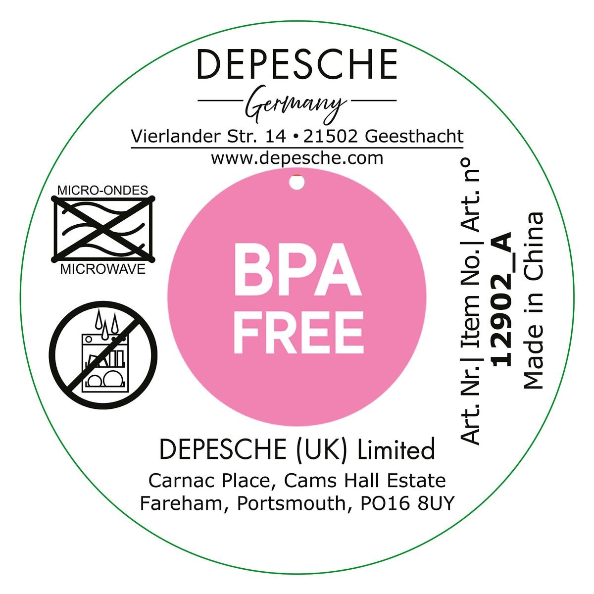 Depesche TOPModel Trinkflasche WILD, 700 ml