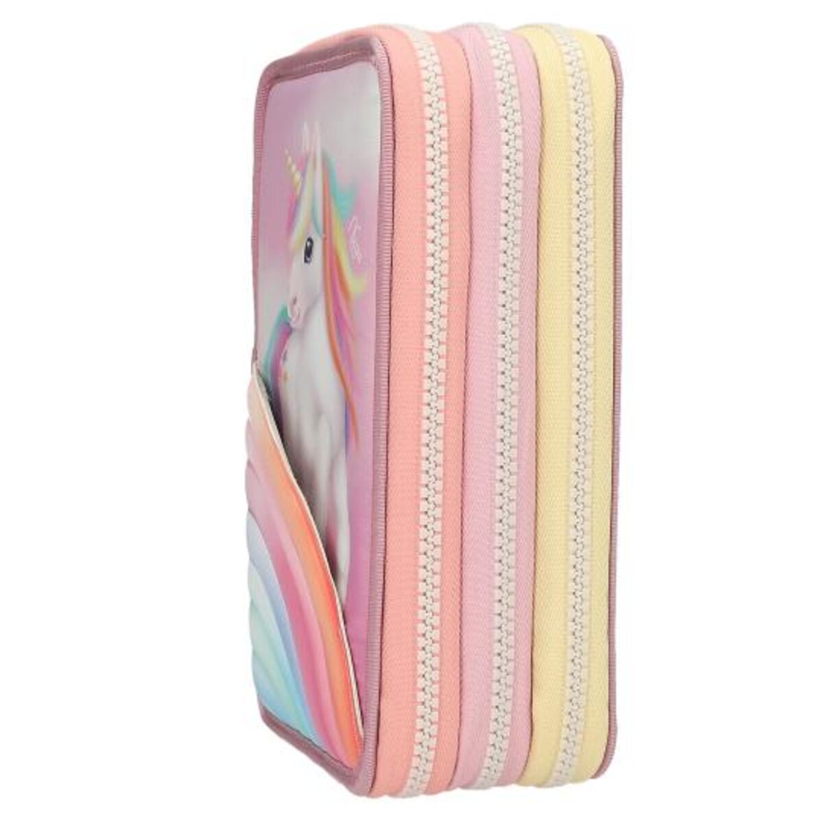 Depesche Ylvi & the Minimoomis 3 Fach Federtasche Farbwolke