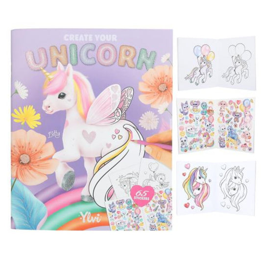 Depesche Ylvi Create your Unicorn Malbuch