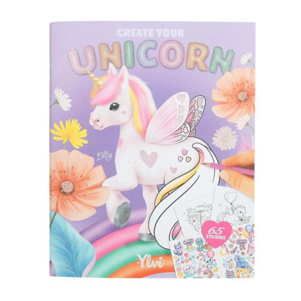Depesche Ylvi Create your Unicorn Malbuch