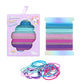 Depesche Ylvi Glitzerhaargummi Set, 1 Set, 2-fach sortiert