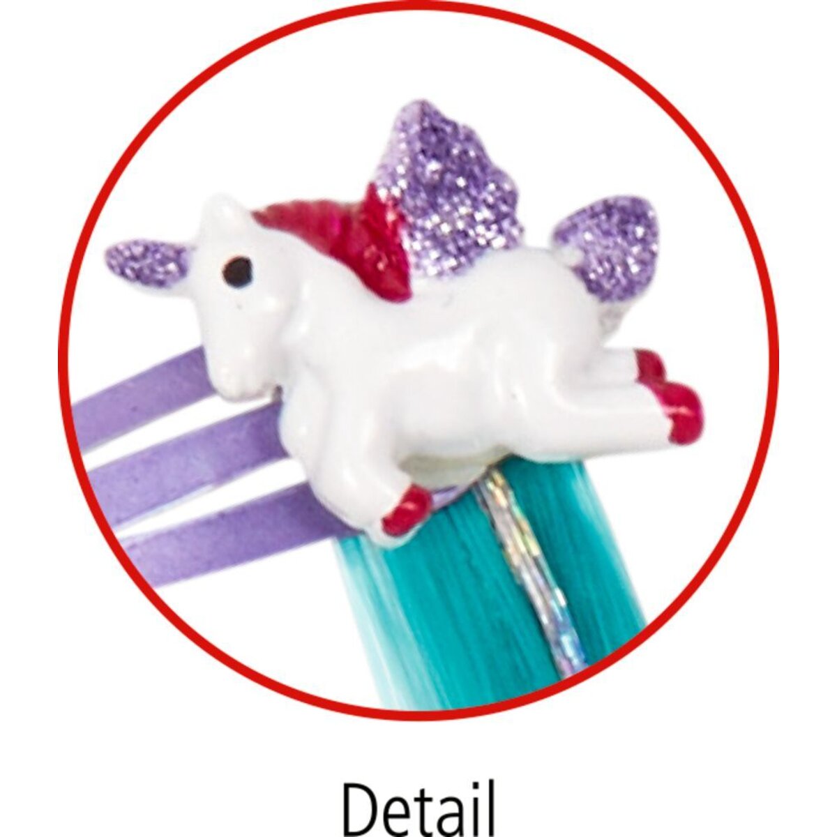 Die Spiegelburg Haarclips mit Glitzersträhnen - Einhorn-Paradies