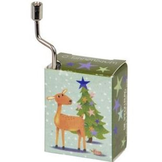 Die Spiegelburg Kleine Spieluhr - Winterzauber im Weihnachtswald, 1 Stück, 3-fach sortiert