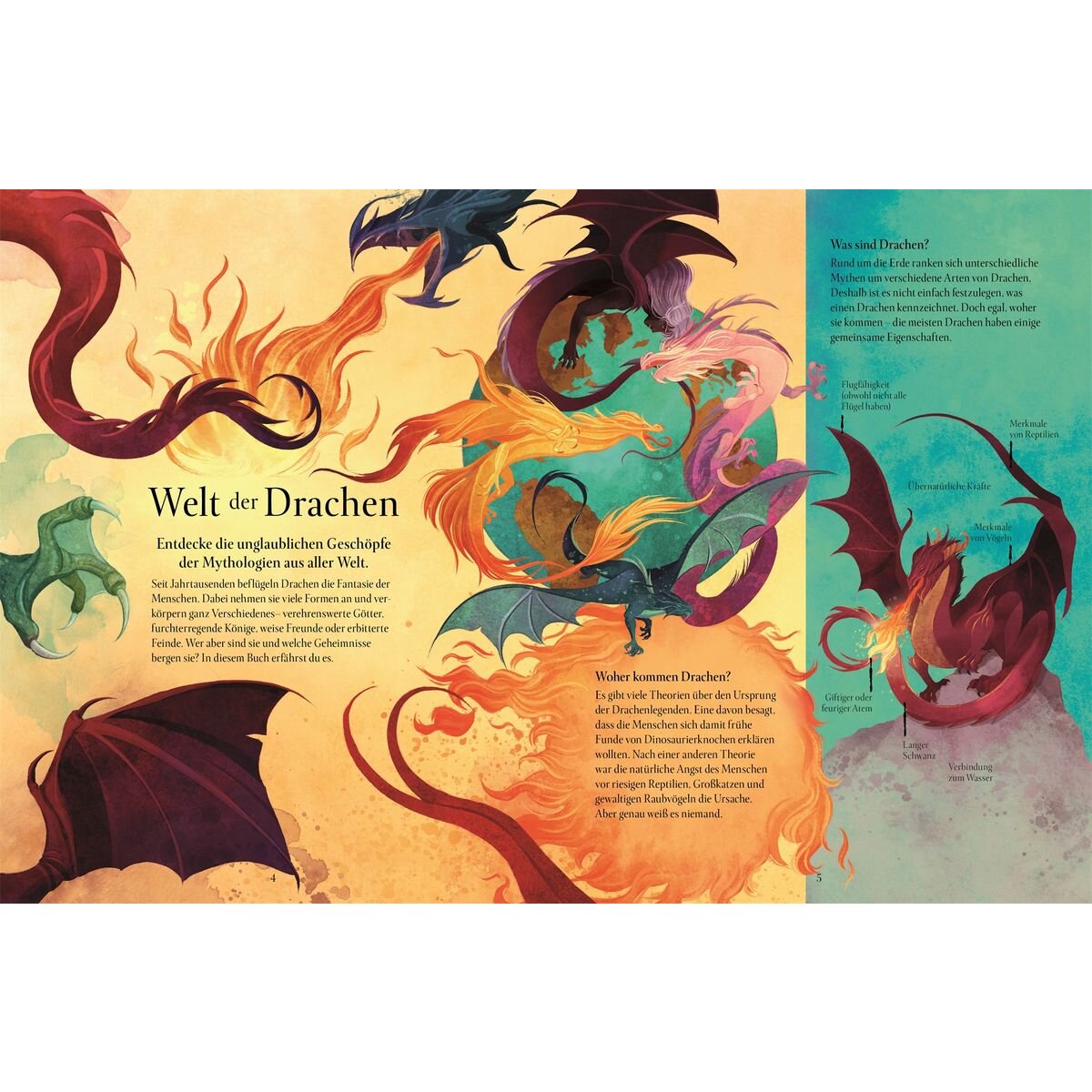 DK Verlag Magische Welt der Drachen