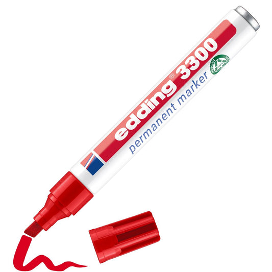 edding 3300 Permanentmarker, 1.5mm, rot