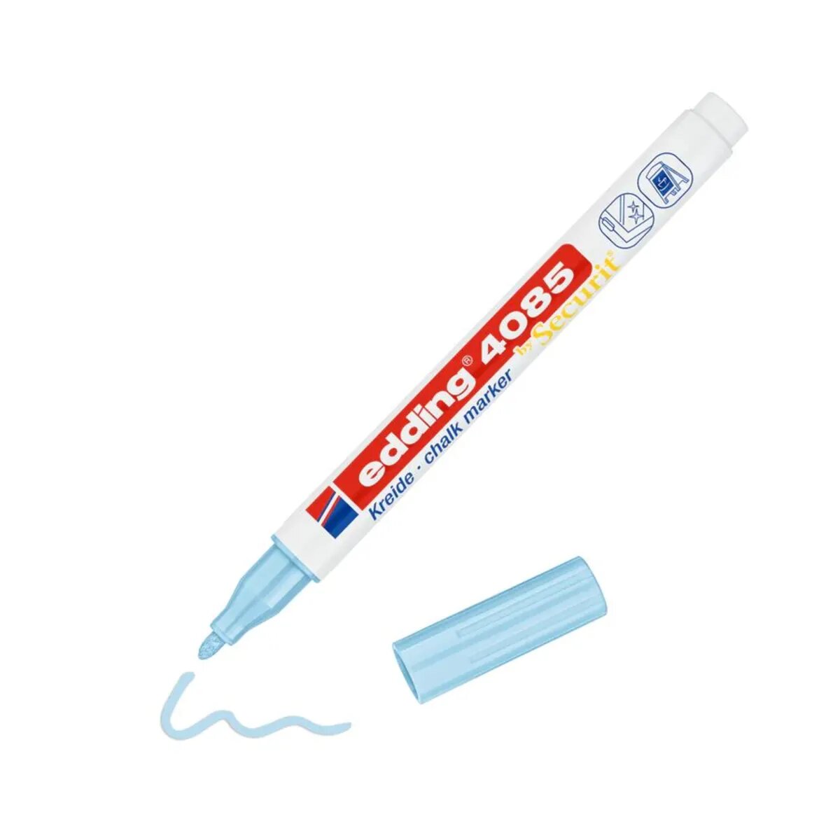 edding 4085 Kreidemarker, 1 - 2 mm, pastellblau