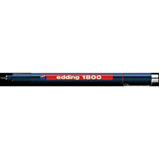edding 1800 Faserzeichner Profipen, blau, 0.7mm