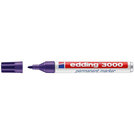 edding 3000 Permanentmarker, 1.5-3mm, violett