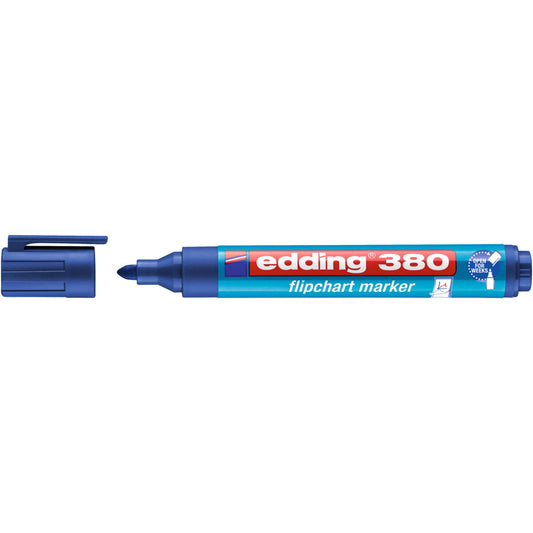 edding 380 Flipchartmarker, 1.5-3mm, Rundspitze, blau
