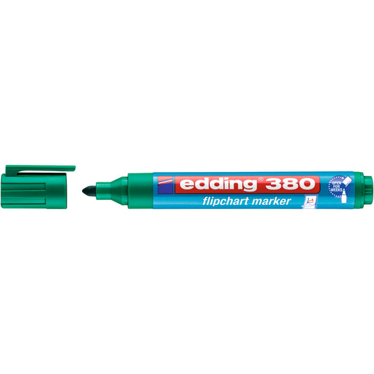 edding 380 Flipchartmarker, 1.5-3mm, Rundspitze, grün