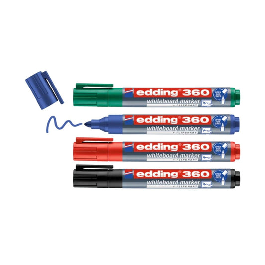 edding Whiteboardmarker 360 4 Stück Strichbreite 1,5 bis 3 mm