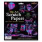 eeBoo Kratzpapier Fluorescent
