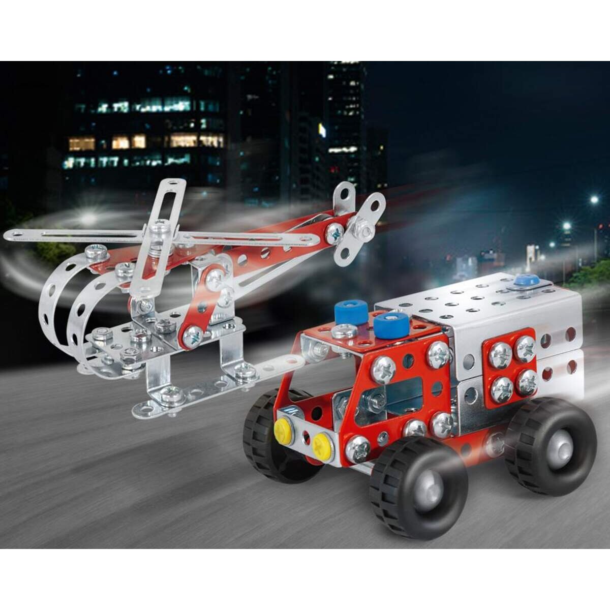 Eitech Feuerwehr Set Helikopter & Löschwagen