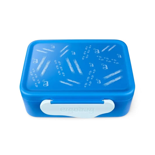 ergobag Brotdose Bärni blau türkis 0,5 x 17 x 12 cm besonders leicht und robust