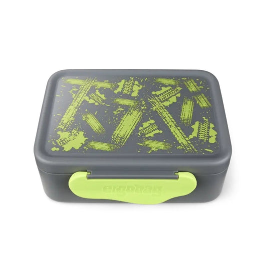 ergobag Brotdose Speed grau 0,5 x 17 x 12 cm besonders leicht und robust