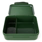 ergobag Brotdose Dino grün 0,5 x 17 x 12 cm besonders leicht und robust