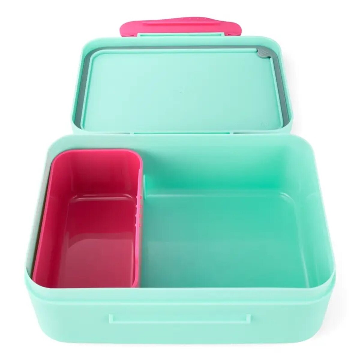 ergobag Brotdose Blümchen bunt 0,5 x 17 x 12 cm besonders leicht und robust