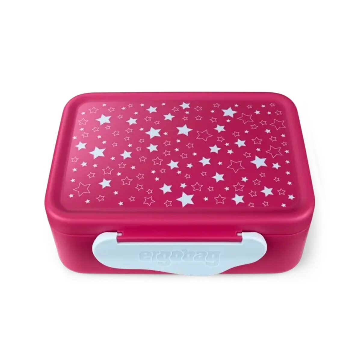 ergobag Brotdose Sternchen Rosa 0,5 x 17 x 12 cm besonders leicht und robust