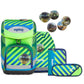 ergobag CUBO Schulranzen-Set TruckBär Neo Edition, 5-teilig