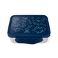 ergobag Edelstahl Brotdose blau 0,5 x 17 x 12 cm rostfrei