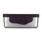 ergobag Edelstahl Brotdose lila 0,5 x 17 x 12 cm rostfrei