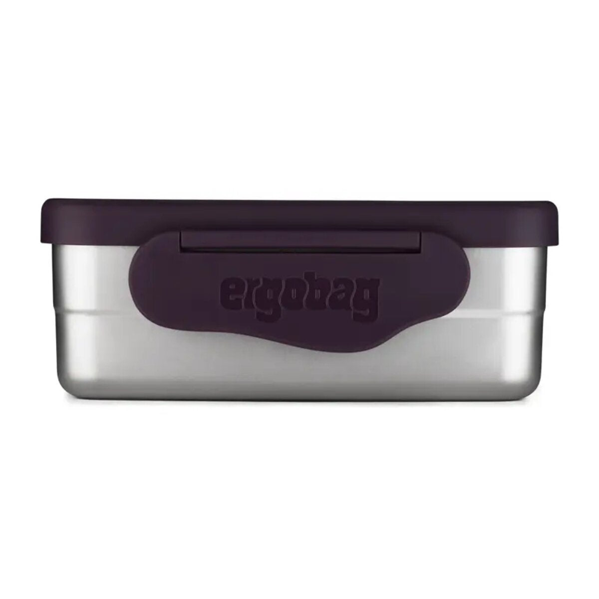 ergobag Edelstahl Brotdose lila 0,5 x 17 x 12 cm rostfrei