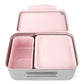 ergobag Edelstahl Brotdose rosa 0,5 x 17 x 12 cm rostfrei