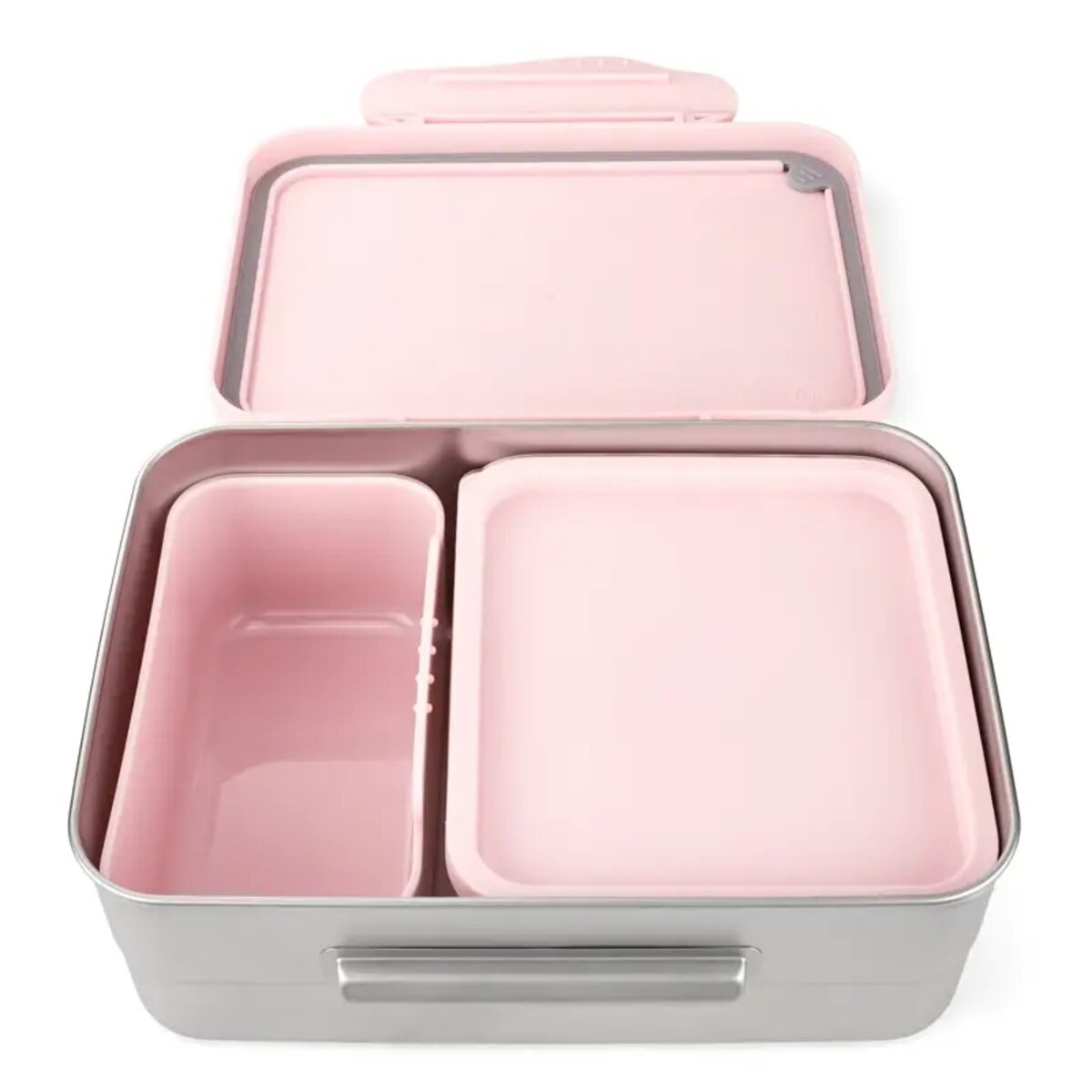 ergobag Edelstahl Brotdose rosa 0,5 x 17 x 12 cm rostfrei