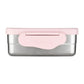 ergobag Edelstahl Brotdose rosa 0,5 x 17 x 12 cm rostfrei
