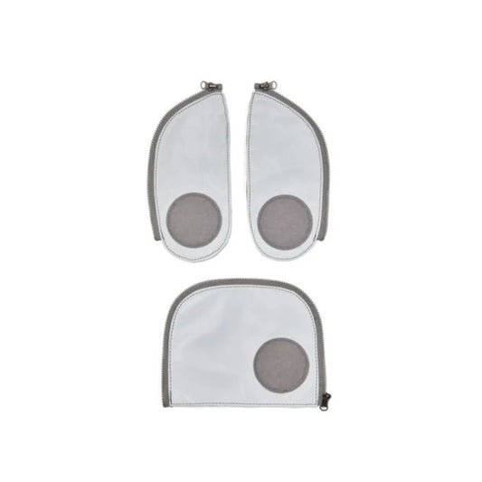 ergobag Zip-Set Reflektierend Silver Reflective