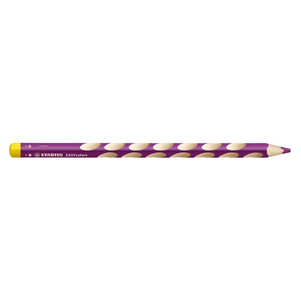 Ergonomischer Buntstift - STABILO EASYcolors - rotviolett - für Linkshänder