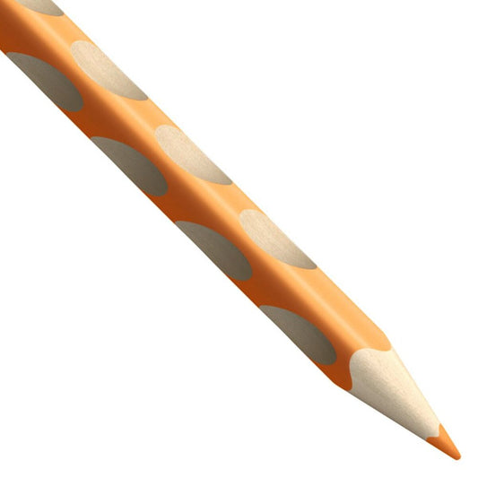 Ergonomischer Buntstift für Linkshänder - STABILO EASYcolors - Einzelstift - gelb orange