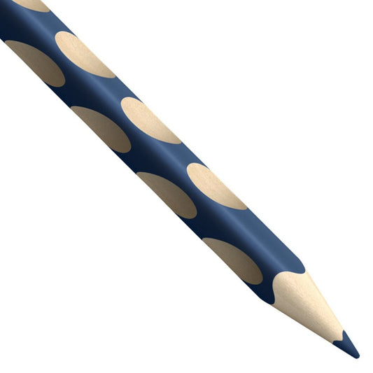 Ergonomischer Buntstift für Linkshänder - STABILO EASYcolors - Einzelstift - dunkelblau