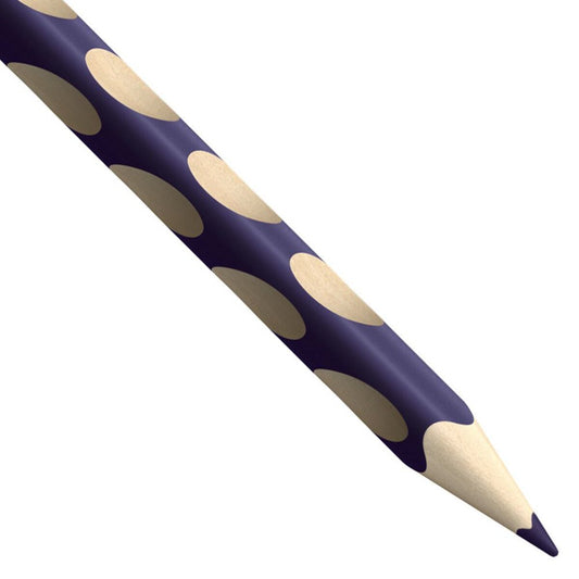 Ergonomischer Buntstift für Linkshänder - STABILO EASYcolors - Einzelstift - blauviolett